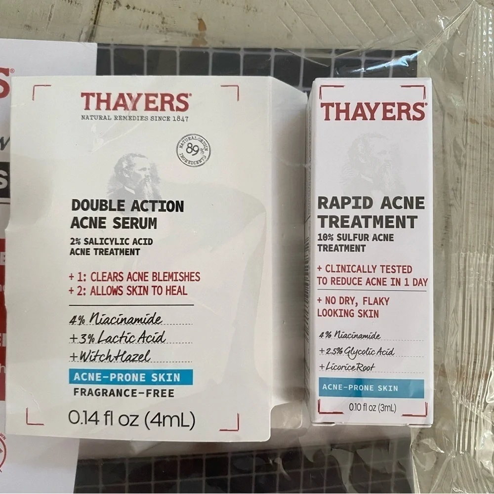 NEW Thayers Skincare Samples